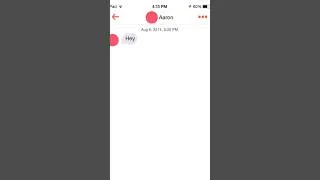 Thumbnail: Solid attempt at a Tinder opening line