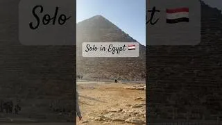 Thumbnail: POV: You’re Just A Girl Alone In Egypt 🇪🇬| #egypt #solotravel #egyptvlog #femalesolotravel