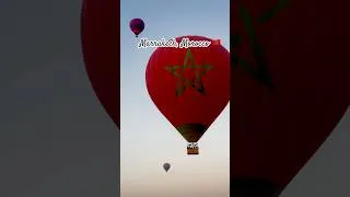 Thumbnail: Hot air balloon at sunrise over Marrakech…as a solo traveler? 🎈OH YES!💕 #marrakech #moroccotravel