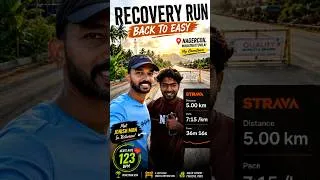 Thumbnail: Recovery Run in My Hometown 🌴 | Nagercoil to Madathattuvilai 🏃‍♂️ #recoveryrun #jenishmon