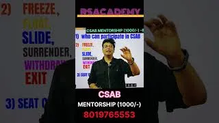 Thumbnail: csab counselling 2026 process | Csab ఎవరు వెళ్లాలి |#csab2026 #csab