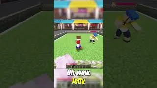 Thumbnail: Jeffy FIGHTS Marvin in Minecraft!