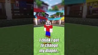 Thumbnail: JEFFY has to FIGHT HIS MOM in Minecraft!