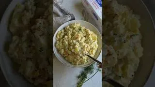 Thumbnail: Summer cookouts need this deviled egg potato salad! #EBSummerLineup, #sponsored  #EBpartner