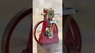 Thumbnail: Tiny 2" Tall Steam Engine Slow Running