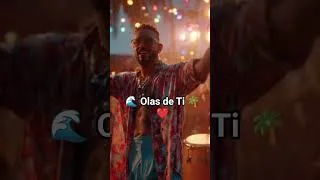 Thumbnail: 🌊 "Olas de Ti" hits different... 💙🌴 Who's feeling this vibe? 🎶 #OlasDeTi #latin #reggaeton #Shorts