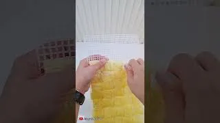 Thumbnail: TIPS : How to connect organza ribbon in the bag making process #plasticcanvas #diy