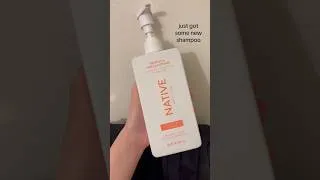 Thumbnail: just got some new shampoo #berriesandcream #native #shorts