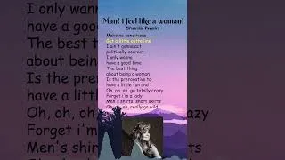 Thumbnail: Shania Twain - Man! I Feel Like A Woman! (Lyrics) #shorts