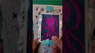 Thumbnail: Unboxing My Trade From Canada: Octopus ACEO and More! #shorts #arts