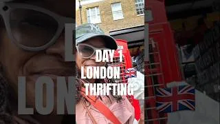 Thumbnail: Come thrift with me on Day 1 in London! 🇬🇧 #thriftwithme #LondonThrifting