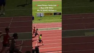 Thumbnail: 🔥15 year old runs U18 100m men's🥇#sprint #nike #gta #tiktok #redbull #nike #adidas #puma #olympics