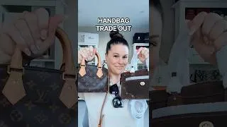 Thumbnail: Handbag trade out Louis Vuitton speedy 20 to Coach Rhyder 25