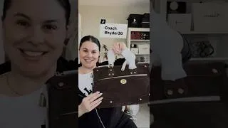 Thumbnail: Coach Rhyder 38 Chocolate Suede #coach #coachunboxing