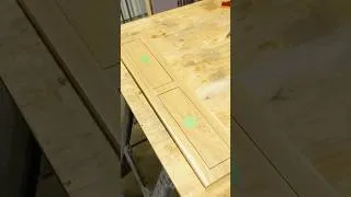 Thumbnail: Continuous grain pattern drawer fronts #shorts #woodworking #satisfying #drawers