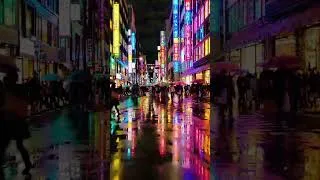 Thumbnail: Tokyo in the rain at night by Sora AI.#sora #ai #aivideo #openai #japan #tokyo #cityatnight