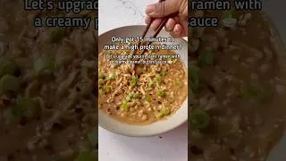 Thumbnail: TRUST me on this combo 😍🍜🥜 #budgetmeals #quickrecipes #easydinner