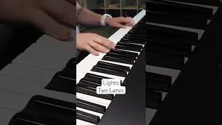 Thumbnail: Lights - Two Lanes   (Coming Next Monday!) #shorts #pianoshorts #relaxingmusic #twolanes