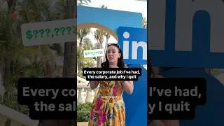 Thumbnail: Every corporate job I’ve had, the salary, and why I quit 👀