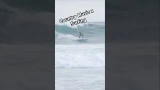 Thumbnail: POV: When COUNTRY MUSIC hits hard with SURFING #shorts #surfing #countrymusic #ellalangleymusic
