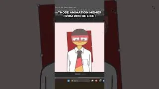 Thumbnail: Those old animation memes.. // opinions meme [COUNTRYHUMANS] | #countryhumans #animation #shorts