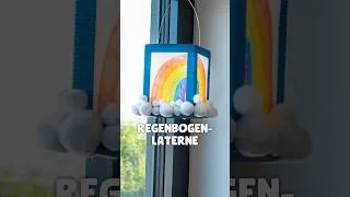 Thumbnail: Regenbogen-Laterne | Bastelideen