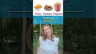 Thumbnail: Snacks, Desserts, or Beverages? GROUP VOCABULARY #englishvocabulary  #shorts