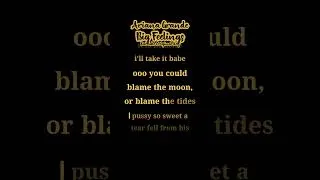 Thumbnail: ARIANA GRANDE - BIG FEELINGS | KARAOKE #arianagrande #bigfeelings #karaoke