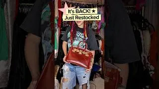 Thumbnail: It’s BACK! #designerinspired #fallshopping #leatherbag
