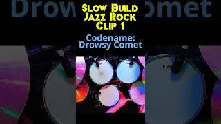 Thumbnail: Slow Build Jazz Rock 110 BPM Clip 1 - Drowsy Comet