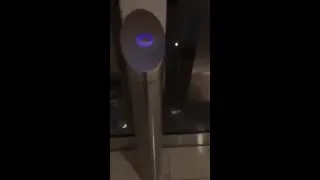 Thumbnail: Awesome ThyssenKrupp Traction Glass Elevator at Dubai International Airport in Dubai, UAE