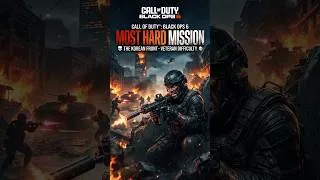 Thumbnail: Call of Duty Black Ops 6 Most Hard Mission
