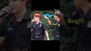 Thumbnail: J-Hope Spotted a Bug on Jimin’s Head—Then It Turned on Him! 😂🦗 #jimin #jhope #bts