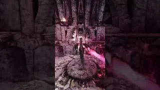 Thumbnail: #SkyrimMod #shorts #gaming #Skyrim #moddedskyrim  #SkyrimGraphic #skyrimcombat #gameplay