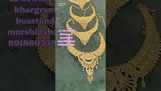 Thumbnail: Latest design bridal necklace | gold necklace #necklace #goldnecklace #jjjewellears #viralshorts #yt