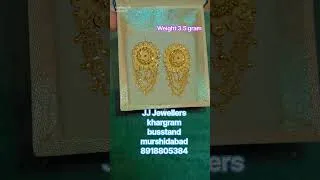 Thumbnail: Latest design kanpasha earrings for daily use #earrings #voralshort #trendingshorts #goldjewellery