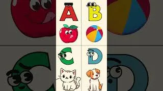 Thumbnail: English alphabet |Learn Alphabet A to Z | ABC Preschool Book Learning A for APPLE Phonetics|
