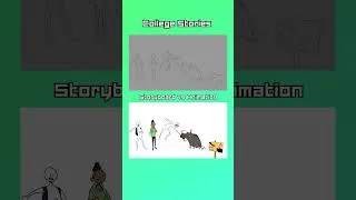 Thumbnail: Animation vs Storyboard: College stories - Week 2 #2danimation #storyboard #storytime