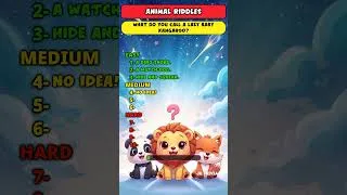Thumbnail: Animal Riddles in English | Riddles with Answer | Logical riddles | Easy Riddles | #shorts #quiztime