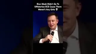 Thumbnail: Elon Musk Applied To The University of Waterloo