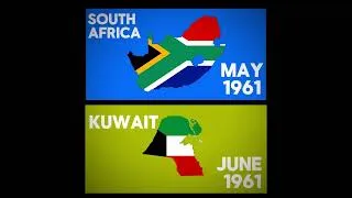 Thumbnail: Founding Dates of all Countries - Edit