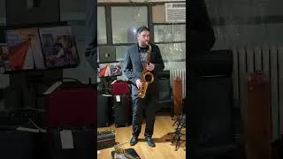 Thumbnail: Incredible Sax Player Sam Dillon Playing on our Artist Edition Tenor Saxophone! ❤️🙌 #saxophone