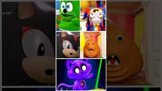 Thumbnail: Gummy Bear_Digital Circus_Smiling Critters_Sonic Coffin Dance #shorts #short