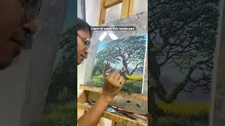 Thumbnail: Let’s paint landscape #painting #art #paintingtutorial