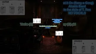 Thumbnail: Get it on NO LEAD VOCAL play along with scrolling guitar chords and lyrics