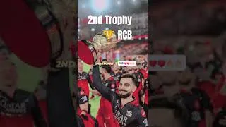 Thumbnail: RCB Wins 2nd Trophy! ❤️🔥 Historic Moment for Royal Challengers Bengaluru #RCB