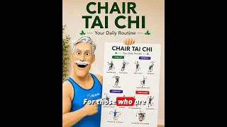 Thumbnail: Printable Chair Tai Chi exercises available as a PDF  #chairworkout #healthandwellnessforseniors