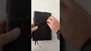 Thumbnail: Handmade leather journal for writing, journaling and sketching! #journaling #amazonfinds