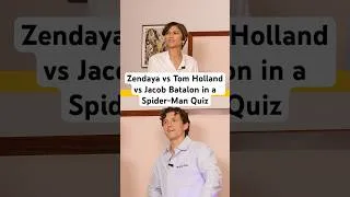 Thumbnail: Zendaya vs Tom Holland vs Jacob Batalon in a Spider-Man Quiz
