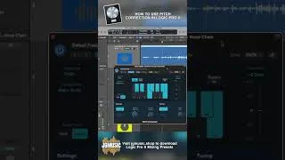 Thumbnail: How to use pitch correction in Logic Pro X #logicprox